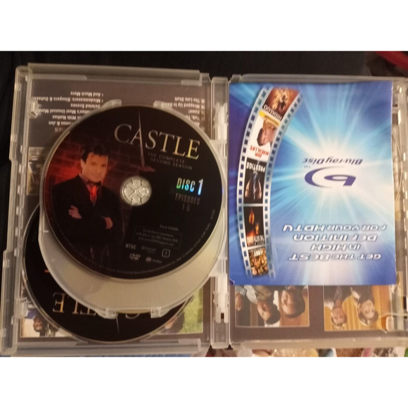 Castle Dvd Complete Set Of Season 1 And 2 - Picture 5 of 7